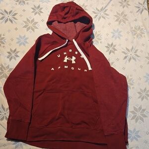 Under Armour Men's Red Hoodie